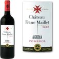 VIN ROUGE Château Franc Maillet Cuvée Montille Pomerol 2010