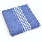  Drap de bain 70x130cm - 360 gr/m² VICHY BLEU