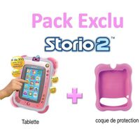  Pack Exclu Storio 2 Rose + coque de protection