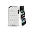 COQUE - FACADE MUVIT Coque sport Blanche perforée iPod Touch 4G