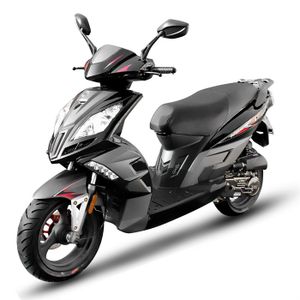 SCOOTER EUROCKA Scooter Virtuality GT 50cc 4T Noir SCOOTER EUROCKA Scooter Virtuality GT 50cc 4T Noir