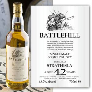 Strathisla 1968 Battlehill Single Malt