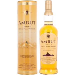 WHISKY-BOURBON-SCOTCH Amrut 70cl Whisky Indien