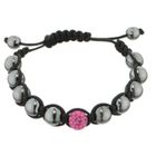  COLORS Bracelet Shamballa Mixte