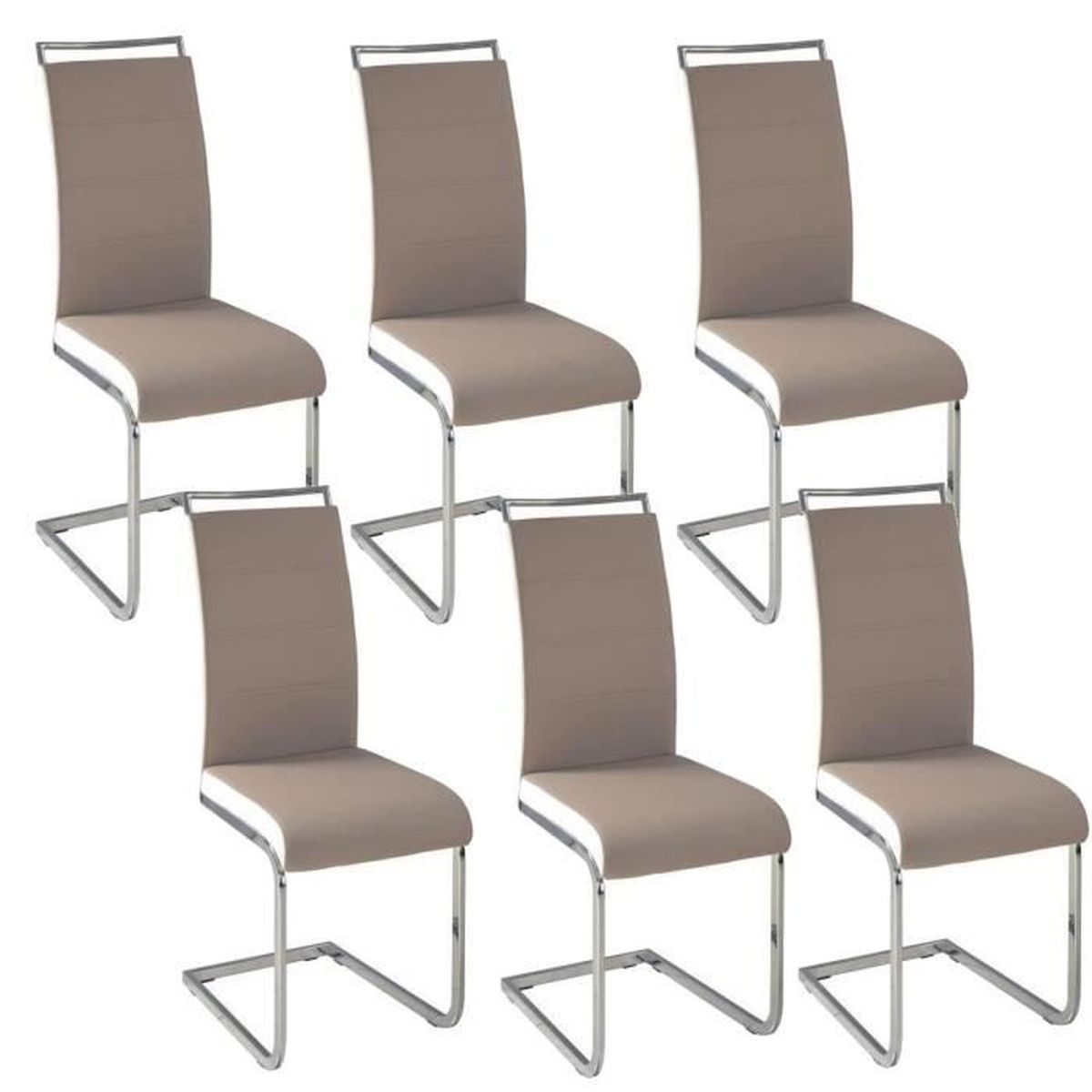 Chaises taupe