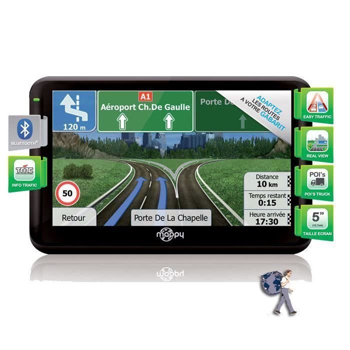 GPS poids lourds Mappy Ulti X550 Truck