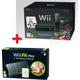 WII WII NOIR MARIO KART + WII FIT PLUS NOIR + BALANCE
