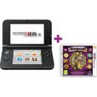 DS CONSOLE 3DS XL ARGENT NOIR + PROFESSEUR LAYTON