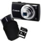 APPAREIL PHOTO COMPACT CANON A2500 Compact Noir + Etui + Carte SD 4 Go