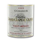 VIN ROUGE Cht Gd Clapeau Olivier Ht Médoc Cru Bourgeois 09
