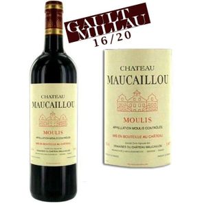 VIN ROUGE Château Maucaillou Moulis 2011 x1 VIN ROUGE Château Maucaillou Moulis 2011 x1