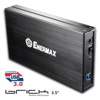 BOITIER - STATION POUR COMPOSANT PC Enermax EB308U3-B Brick 3,5" USB3.0
