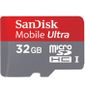 CARTE MÉMOIRE SANDISK Micro SD 32 Go Ultra