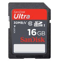 CARTE MEMOIRE Sandisk SD 16 Go class 10 Ultra