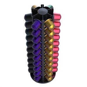 Porte capsules TAVOLA SWISS Alu 60 noir