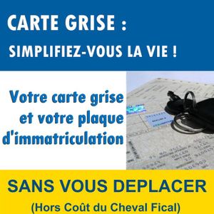 IMMATRICULATION Pack IMMAT. + CARTE GRISE QUAD HORS COÛT DU CHEVA