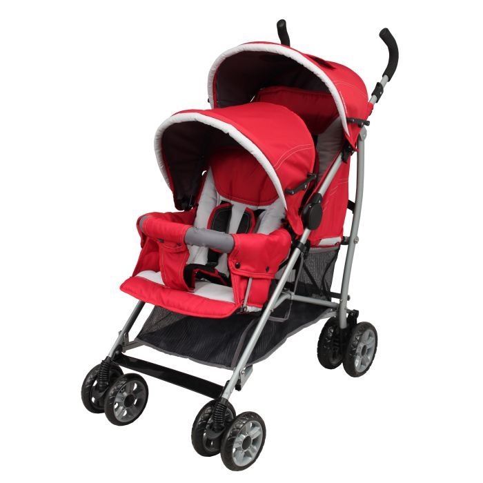 poussette double canne solde