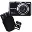 COMPACT FUJIFILM JV500 Noir + Etui + Carte SD 4 Go