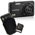 COMPACT OLYMPUS D-735 Compact Noir + Etui + Carte SD 4 Go