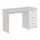 ESSENTIELLE Bureau classique blanc - L 121 cm