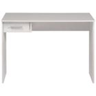  UNIT Bureau Blanc 100x50cm 1 tiroir