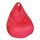 Poire Side imperméable Rouge 90x110 cm