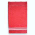 SERVIETTES DE PLAGE Drap de plage 90x150cm - 380gr/m² - rouge