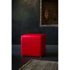  POUF CARRE ROUGE
