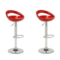 TABOURET Set de 2 tabourets de bar