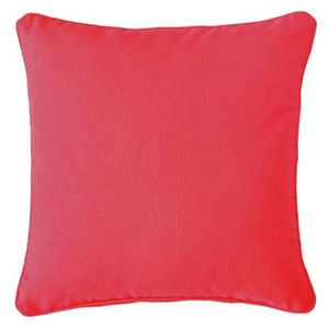 coussin decoratif rouge