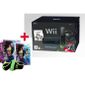 CONSOLES WII NOIR MARIO KART + ZUMBA FITNESS 2 + CEINTURE