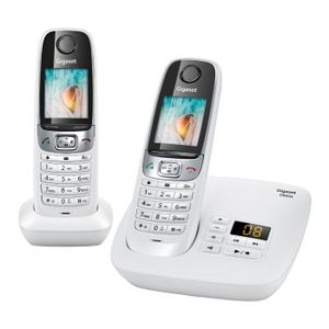 Téléphone fixe GIGASET C620 A Duo Blanc Téléphone fixe GIGASET C620 A Duo Blanc