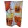 Paravent fleur 180 x 120 cm en sapin orange crème