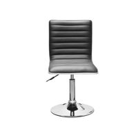 CHAISE  Lot de 2 Chaises de bar TURN noires