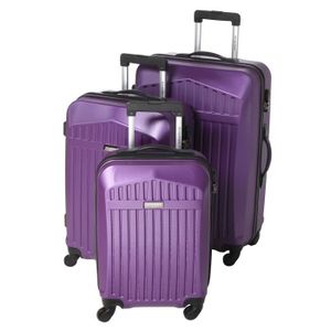 SET DE VALISES JEAN-LOUIS SCHERRER 3 valises trolley 4 roues SET DE VALISES JEAN-LOUIS SCHERRER 3 valises trolley 4 roues