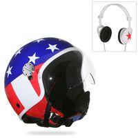 CASQUE - PIECE DETACHEE CASQUE Casque Jet USA Unusual Rider