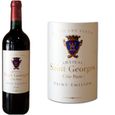 VIN ROUGE Château Saint Georges Côte Pavie St Emilion 2007