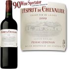 VIN ROUGE Esprit de Chevalier Pessac Léognan 2009