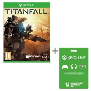 SORTIE JEUX XBOX ONE TITANFALL / Jeu XBOX ONE + Xbox Live 12 mois SORTIE JEUX XBOX ONE TITANFALL / Jeu XBOX ONE + Xbox Live 12 mois