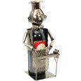 RANGE BOUTEILLE  Porte bouteille métal Barbecue