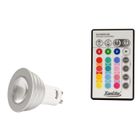  Ampoule XANLITE Power Led 3W GU10, 16 couleurs