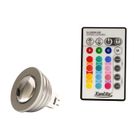  Ampoule XANLITE Power Led 3W GU5.3, 16 couleurs