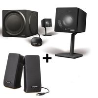 ENCEINTES PC Creative Pack Enceintes T3 + A40 OFFERT