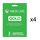 4 abonnements Xbox Live Gold 3 mois