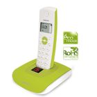 TELEPHONE FIXE - PACK TELEPHONES - COMBINE VENDU SEUL LOGICOM NOVA POP 550 VERT