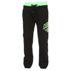  CABANELI Pantalon de Jogging Homme Noir et vert