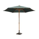 PARASOL - VOILE D OMBRAGE - ACCESSOIRE  Parasol droit en Bois 3 m vert