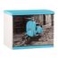 PETIT MEUBLE RANGEMENT  Coffre résine - 260L - Façade décor Vespa