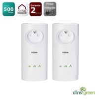 COURANT PORTEUR - CPL D-Link DHP-P501 AV 500 Mbps HD