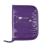  BABY ON BOARD Protège Carnet de santé Gloss Violet